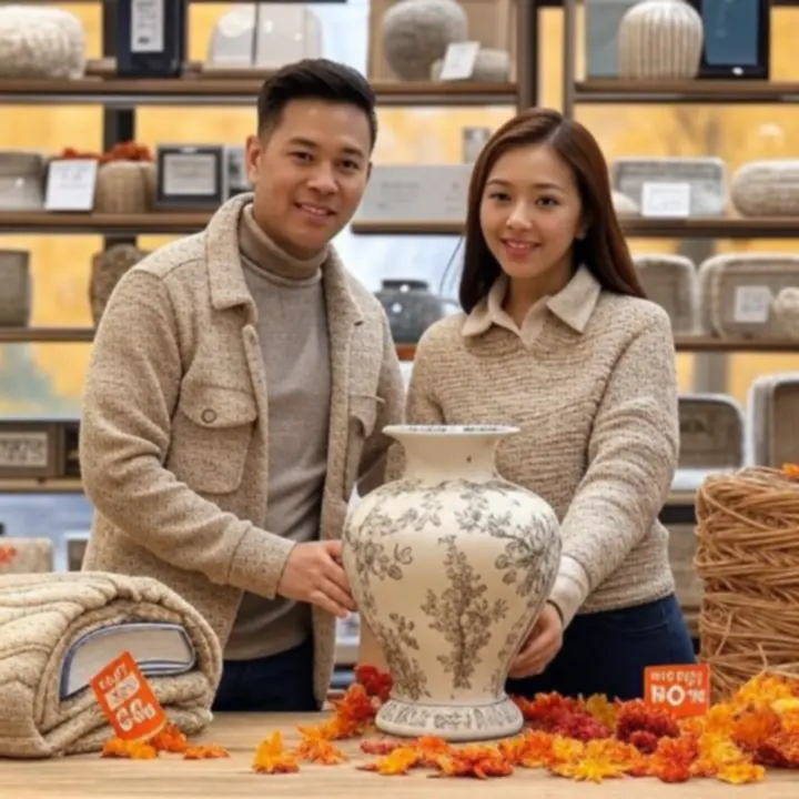 Sezonowa wyprzedaż produktów do domu i kuchni