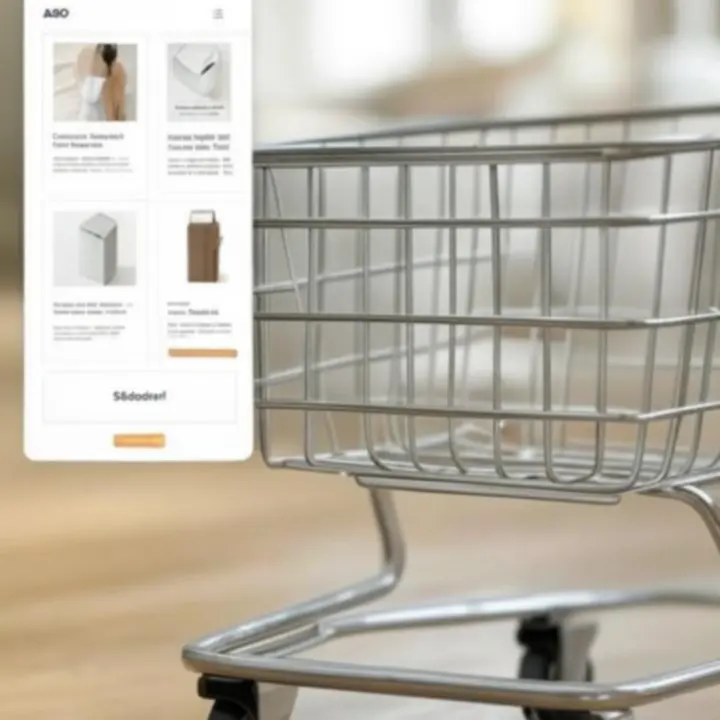 Okno podglądu koszyka z wybranymi produktami