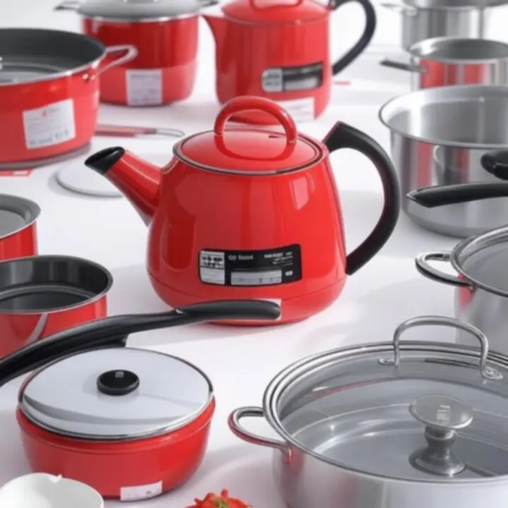 Zestaw najpopularniejszych produktów kuchennych i domowych